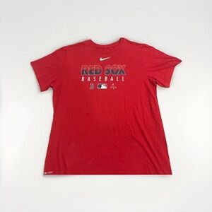 Nike Red Sox Baseball Graphic Tee - Red